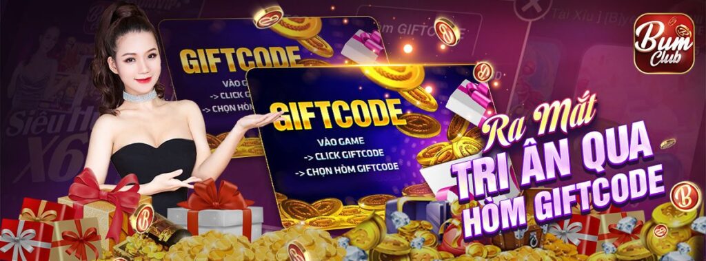 Hướng dẫn nhận Gift Code Bum88 Club